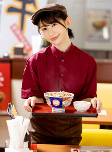 隠れエロボディの牛丼チェーン店で働くパート主婦が学生バイトと避妊具なしでネチョベロ不倫中出し 宮島めい【1stars00905】